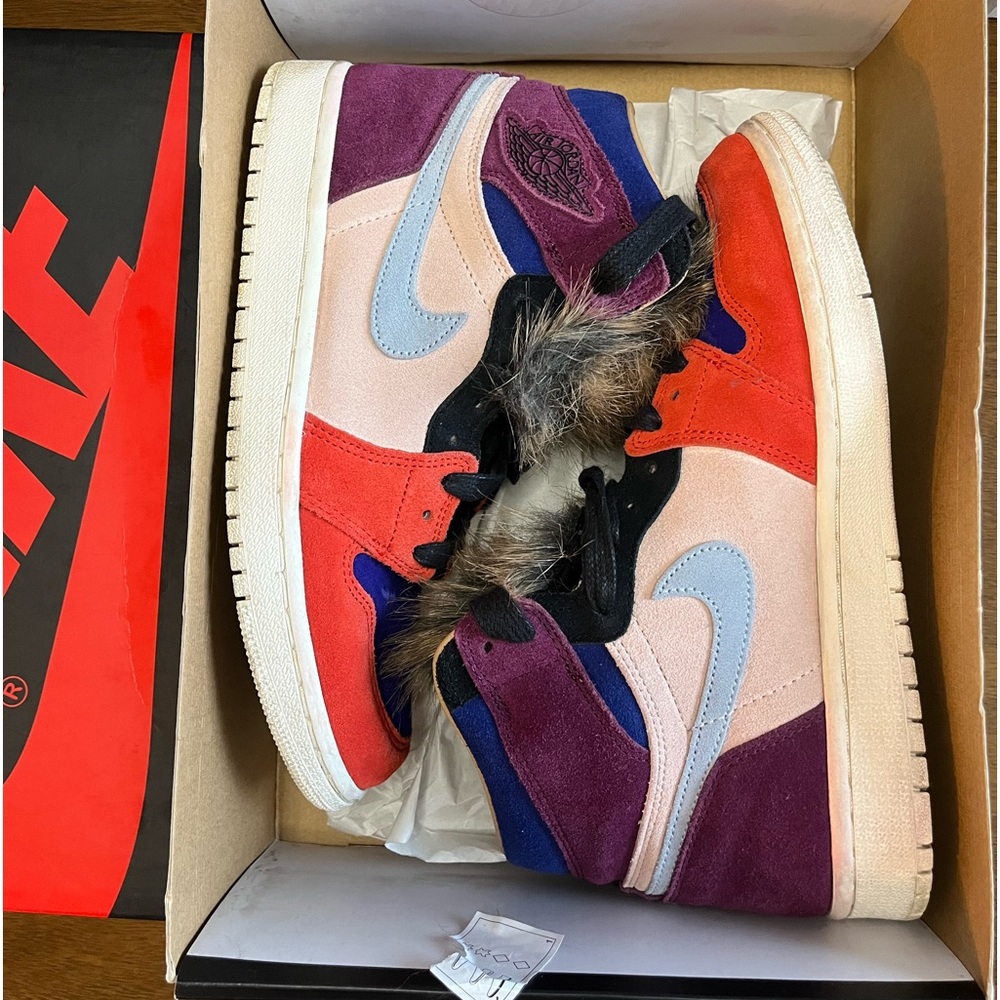 Aleali May Jordan 1 with detachable fur